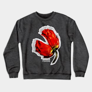 Flower Powerrr with text Crewneck Sweatshirt